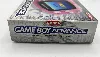 console nintendo game boy advance magma : rouge transparente