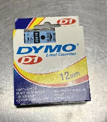 dymo d1 - étiquettes - noir sur bleu - rouleau (1,2 cm x 7 m) 1 rouleau(x) - pour labelmanager; labelpoint