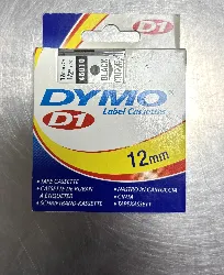 dymo d1 - ruban d'étiquettes auto - adhésives - noir sur transparent - rouleau (1,2 cm x 7 m) 1 rouleau(x) - pour labelmanager 150