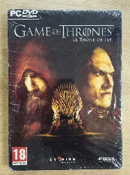 jeu pc game of thrones le trône de fer