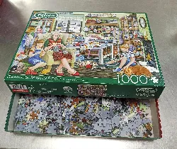 püzzle 1000 pièces jumbo - falcon - granny's sewing room