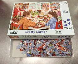 puzzle 1000 pièces the house of puzzles (3992) - "crafty corner"