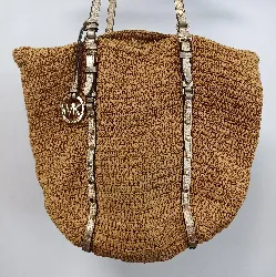 sac cabas michael kors en raphia