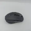 souris sans fil t'nb - double connexion, rechargeable - 6 boutons - sans fil - bluetooth, 2.4 ghz - récepteur sans fil usb - noir
