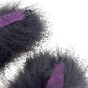 tour de cou gérard darel en fourrure de renard teinte en violet/68