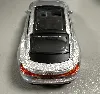 voiture miniature 1/43 burago street fire - audi rs e-tron gt - grise