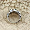 bague argent maille tressée argent autre 10,75g