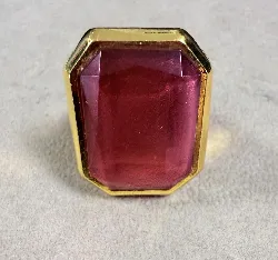 bague philippe ferrandie pierre rose