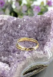 bague trinity en trois ors or 750 millième (18 ct) 3,35g