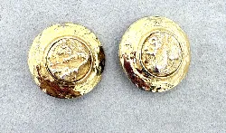 boucle d'oreilles yves saint laurent vintage