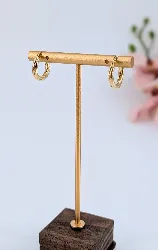 boucles d'oreilles petites créoles en or  or 750 millième (18 ct) 1,44g