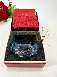 bracelet baccarat modèle coquillage or et crystal bleu or 750 millième (18 ct) 120,19g