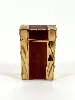 briquet dupont en laque de chine et plaqué or