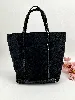 cabas vanessa bruno en toile noire taille xs