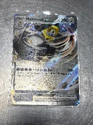 carte pokémon melmetal ex 105/142 scr couronne stellaire