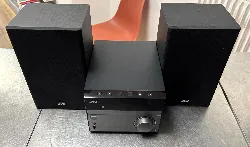 chaîne hifi jvc ux-f227b-dab bluetooth dab+ et fm noir et gris