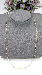 chaîne maille cheval en or or 750 millième (18 ct) 7,92g