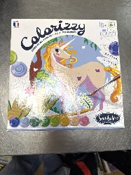 coffret de peinture - colorizzy - licornes