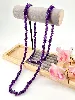 collier/sautoir en améthyste