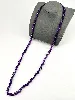collier/sautoir en améthyste
