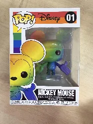 figurine funko! pop - disney : it gets better project n°01 - mickey mouse - arc-en-ciel (56580)