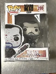 figurine funko pop - the walking dead - negan black & white bloody