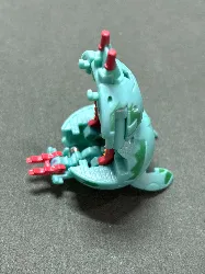 figurine jouet bakugan - scraper green