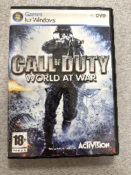 jeu pc call of duty - world at war pc