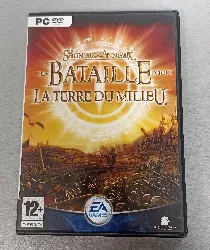 jeu pc le seigneur des anneaux la bataille pour la terre du milieu - ensemble complet - pc - dvd