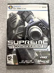 jeu pc supreme commander pc