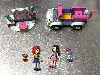 lego friends - la voiture de toilettage pour chat - 41439