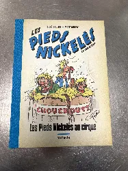 livre bd les pieds nickelés - au cirque - 1980