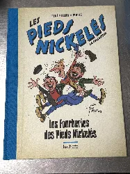 livre bd les pieds nickelés - les fourberies des pieds nickelés - 1994