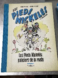 livre bd les pieds nickelés - policiers de la route - 1960