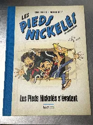 livre bd les pieds nickelés - s'évadent - 1956