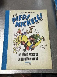 livre bd les pieds nickelés - tiennent le succès - 1963