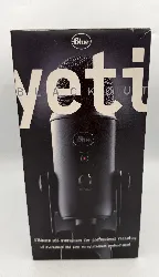microphone blue  yeti - usb - noir