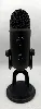 microphone blue  yeti - usb - noir