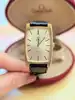 montre omega de ville vintage mouvement mécanique boîtier en or 750