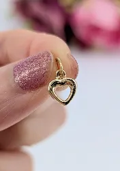 pendentif coeur or 750 millième (18 ct) 0,37g