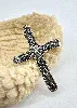 pendentif croix en argent avec motifs argent 925 millième (22 ct) 7,61g