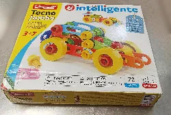 quercetti kit de construction jouet 72 pcs tecno jumbo