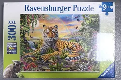 ravensburger - puzzle enfant - puzzle 300 p xxl - le roi de la jungle - dès 9 ans - 12896