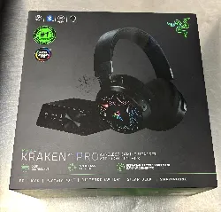 razer kraken v4 pro - micro - casque - circum - aural - fréquence/bluetooth radio de 2,4 ghz - sans fil, filaire - usb - a, jack 3