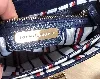 sac tommy hilfiger turnlock en cuir bleu blanc rouge