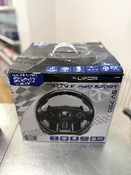 superdrive - volant sv750 avec pédalier, palettes de vitesses pour xbox serie x, ps4, pc, xbox one, switch