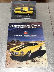 voiture miniature 1:43 chevrolet camaro z/28 1970 - jaune et noir - voitures américaines