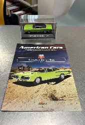 voiture miniature 1:43 dodge coronet super bee 1970 - verte et noir - voitures américaines
