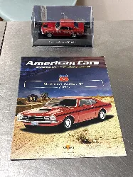 voiture miniature 1:43 mercury comet gt 1971- rouge et noir - voitures américaines