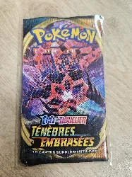 1 booster pokemon ténèbres embrasées épée bouclier 3 eb03 vf neuf scellé poeb302